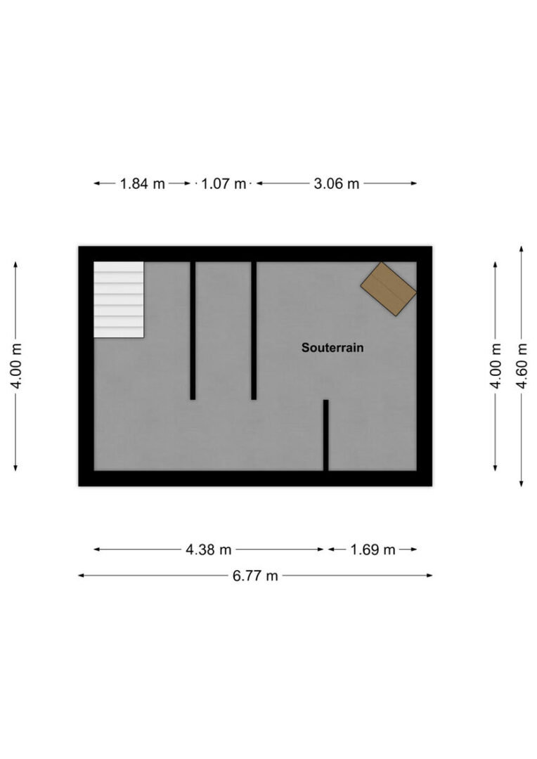Grundriss Souterrain