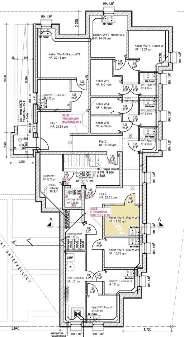 Wohnung 8 Keller
