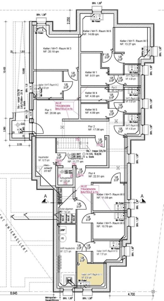 Wohnung 11 Keller