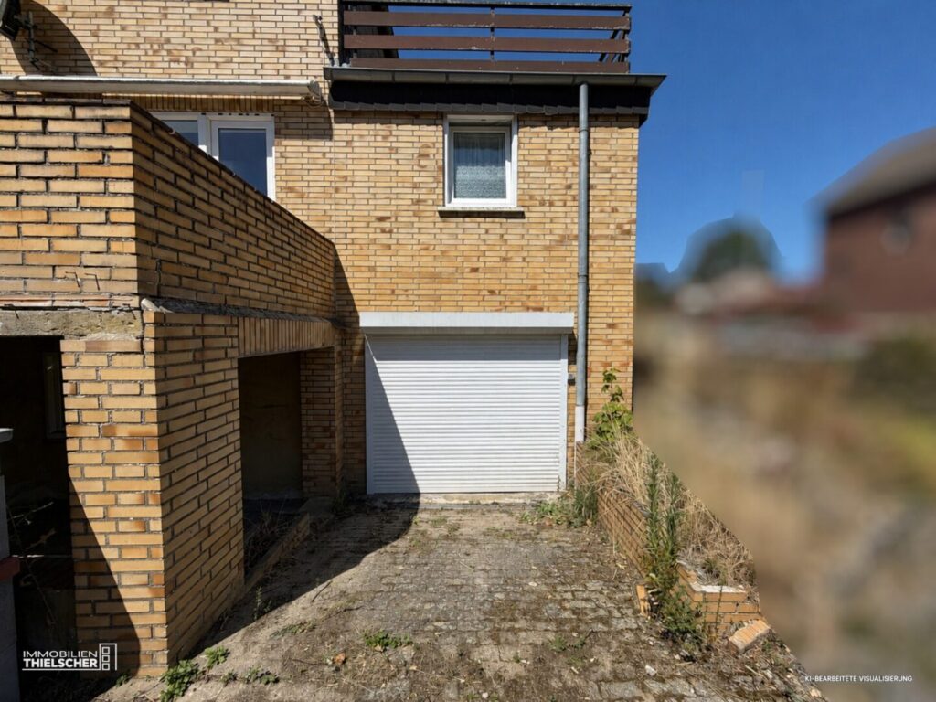32 Einfahrt Garage