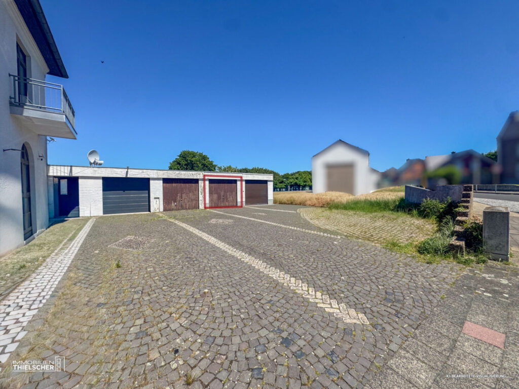 23 Zufahrt Garage