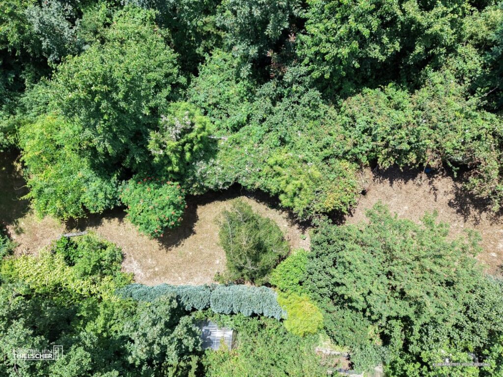 57 Drohnenaufnahme Garten