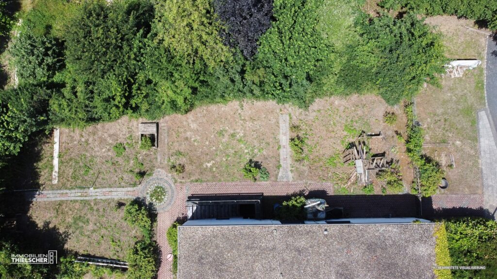 43 Drohnenaufnahme Garten