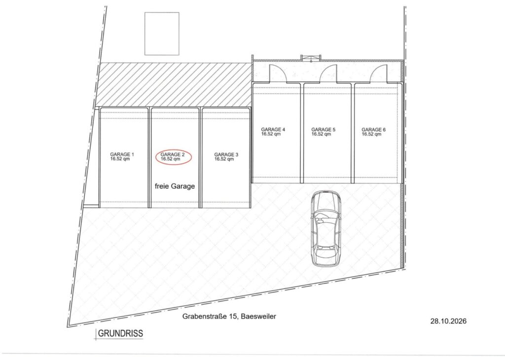 02 Lageplan Garage 2